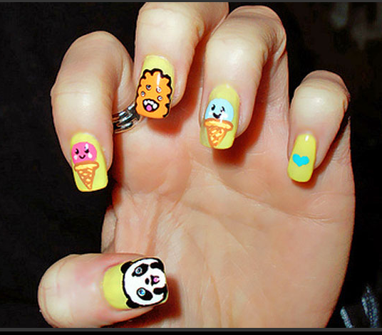 Nail Art Gets Nutty